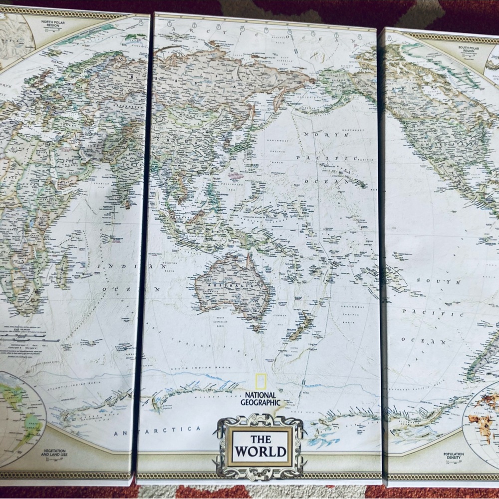 World Map Canvas